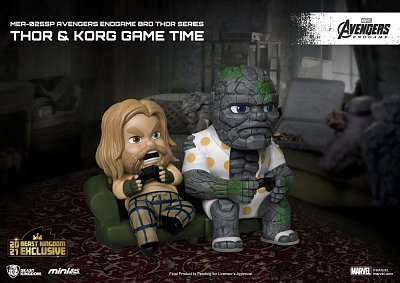 Avengers: Endgame Mini Egg Attack Figure Bro Thor & Korg Game Time heo EMEA Exclusive 8 cm