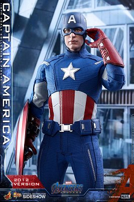 Avengers: Endgame Movie Masterpiece Action Figure 1/6 Captain America (2012 Version) 30 cm