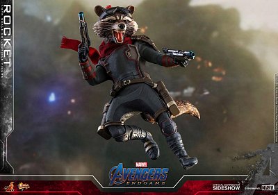 Avengers: Endgame Movie Masterpiece Action Figure 1/6 Rocket 16 cm