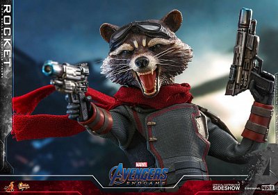 Avengers: Endgame Movie Masterpiece Action Figure 1/6 Rocket 16 cm