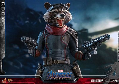 Avengers: Endgame Movie Masterpiece Action Figure 1/6 Rocket 16 cm