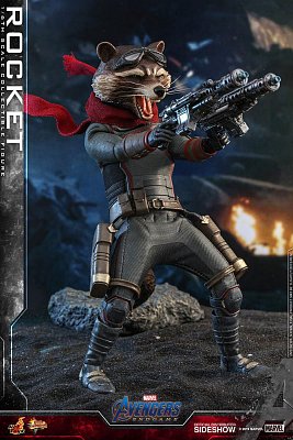 Avengers: Endgame Movie Masterpiece Action Figure 1/6 Rocket 16 cm