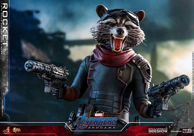 Avengers: Endgame Movie Masterpiece Action Figure 1/6 Rocket 16 cm