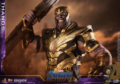 Avengers: Endgame Movie Masterpiece Action Figure 1/6 Thanos 42 cm --- DAMAGED PACKAGING