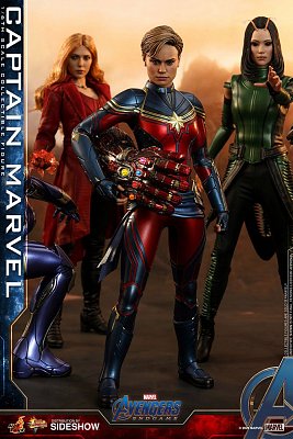 Avengers: Endgame Movie Masterpiece Series PVC Action Figure 1/6 Captain Marvel 29 cm