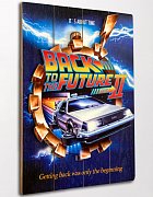 Back to the Future 2 WoodArts 3D Wooden Wall Art It\'s about time 30 x 40 cm