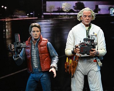 Back to the Future Action Figure Ultimate Doc Brown (1985) 18 cm