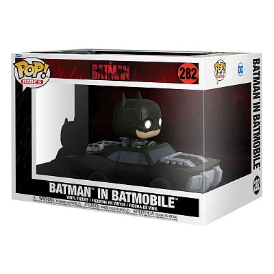 Batman POP! Rides Super Deluxe Vinyl Figure Batman in Batmobile 15 cm