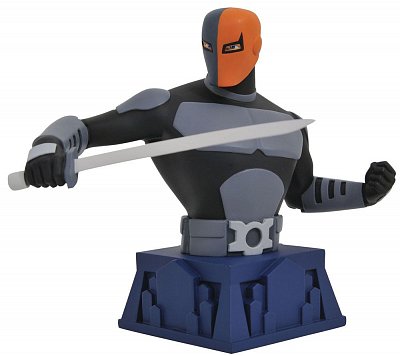 Batman The Animated Series Bust Beware The Batman Deathstroke 15 cm --- DAMAGED PACKAGING