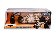 Batman The Dark Knight Diecast Model 1/24 2008 Batmobile Camo with figure