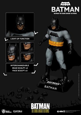 Batman The Dark Knight Return Dynamic 8ction Heroes Action Figure 1/9 Batman 21 cm