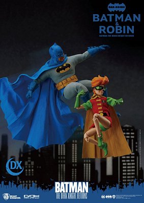 Batman The Dark Knight Returns Dynamic 8ction Heroes Action Figures 1/9 Batman & Robin 16 - 21 cm