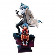 BNA: Brand New Animal PVC Statue Michiru Kagemori & Shirou Ogami 25 cm