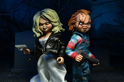 Bride of Chucky Clothed Action Figure 2-Pack Chucky & Tiffany 14 cm