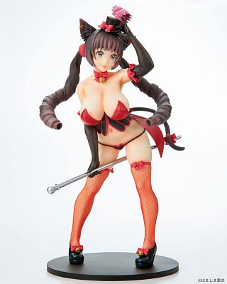 Burlesque Cat PVC Statue 1/7 Bell Black Cat Ver. 25 cm