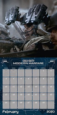 Call Of Duty Calendar 2020 English Version*