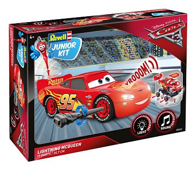Cars Junior Kit Model Kit with Sound & Light Up 1/20 Lightning McQueen