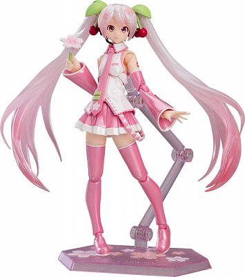 Character Vocal Series 01: Hatsune Miku Figma Action Figure Sakura Miku 14 cm