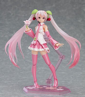 Character Vocal Series 01: Hatsune Miku Figma Action Figure Sakura Miku 14 cm