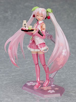 Character Vocal Series 01: Hatsune Miku Figma Action Figure Sakura Miku 14 cm