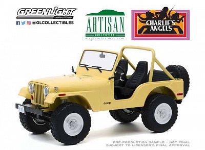 Charlie´s Angels Diecast Model 1/18 1980 Jeep CJ-5