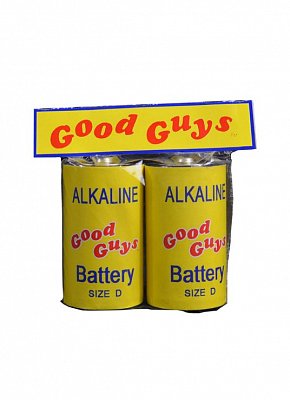 Child\'s Play 2 Replica 1/1 Good Guys Batteries