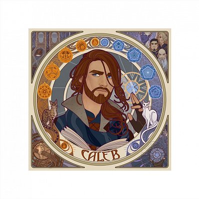 Critical Role Art Print Mighty Nein Portrait Series: Caleb 35 x 35 cm - unframed