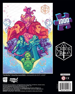 Critical Role Jigsaw Puzzle Vox Machina (1000 pieces)