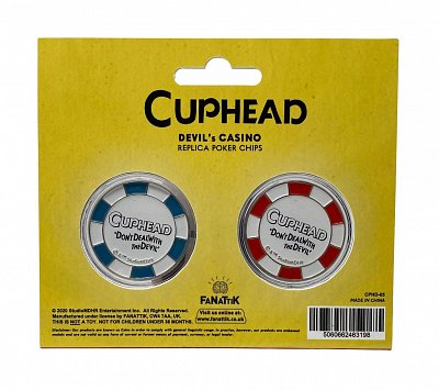 Cuphead Replicas Devil\'s Casino Poker Chips