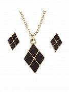 DC Comics Earrings & Necklace Harley Quinn