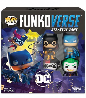 DC Comics Funkoverse Board Game 4 Character Base Set *Spanish Version*