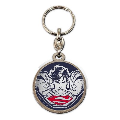 DC Comics Metal Keychain Superman Face 7 cm