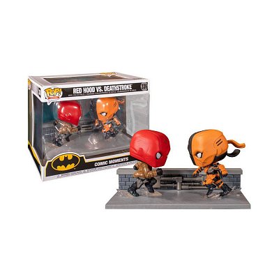 DC Comics POP Comic Moments! Vinyl Figures 2-Pack Red Hood Vs Deathstroke 9 cm