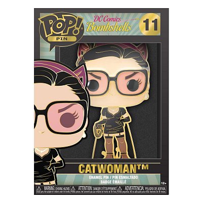 DC Comics POP! Enamel Pin Catwoman 10 cm
