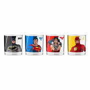 DC Comics Shotglass 4-Pack