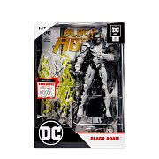 DC Direct Page Punchers Action Figure Black Adam with Black Adam Comic (Line Art Variant)