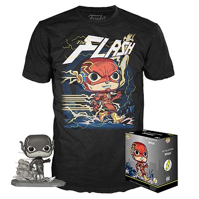 DC Jim Lee POP! & Tee Box Flash heo Exclusive