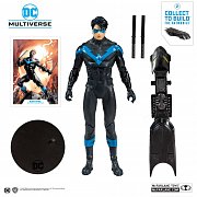 DC Rebirth Build A Action Figure Nightwing (Better Than Batman) 18 cm --- DAMAGED PACKAGING