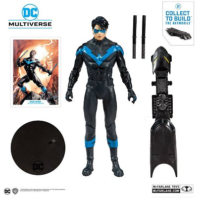 DC Rebirth Build A Action Figure Nightwing (Better Than Batman) 18 cm --- DAMAGED PACKAGING