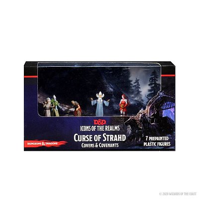 D&D Icons of the Realms: Curse of Strahd pre-painted Miniatures Covens & Covenants Premium Box Set