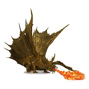 D&D Icons of the Realms Premium Miniature pre-painted Adult Gold Dragon 25 cm - Damaged packaging
