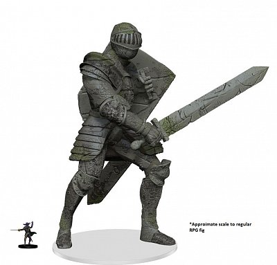 D&D Icons of the Realms Premium Miniature Walking Statue of Waterdeep - The Honorable Knight 28 cm --- DAMAGED PACKAGING