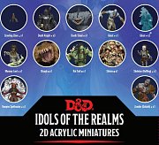 D&D Idols of the Realms 2D Miniatures: Boneyard: 2D Set 1