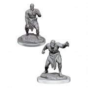 D&D Nolzur\'s Marvelous Miniatures Unpainted Miniatures 2-Packs Flesh Golems Case (4)