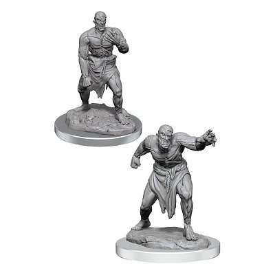D&D Nolzur\'s Marvelous Miniatures Unpainted Miniatures 2-Packs Flesh Golems Case (4)