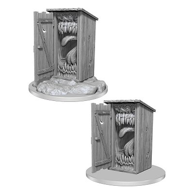 D&D Nolzur\'s Marvelous Miniatures Unpainted Miniatures 2-Packs Giant Mimic Case (4)