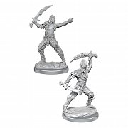 D&D Nolzur\'s Marvelous Miniatures Unpainted Miniatures 2-Packs  Githyanki Case (4)