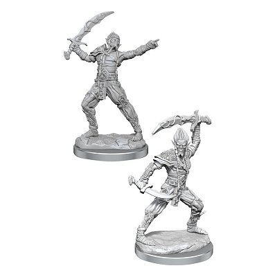 D&D Nolzur\'s Marvelous Miniatures Unpainted Miniatures 2-Packs  Githyanki Case (4)