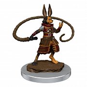D&D Nolzur\'s Marvelous Miniatures Unpainted Miniatures 2-Packs Harengon Rogues Case (4)