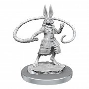 D&D Nolzur\'s Marvelous Miniatures Unpainted Miniatures 2-Packs Harengon Rogues Case (4)